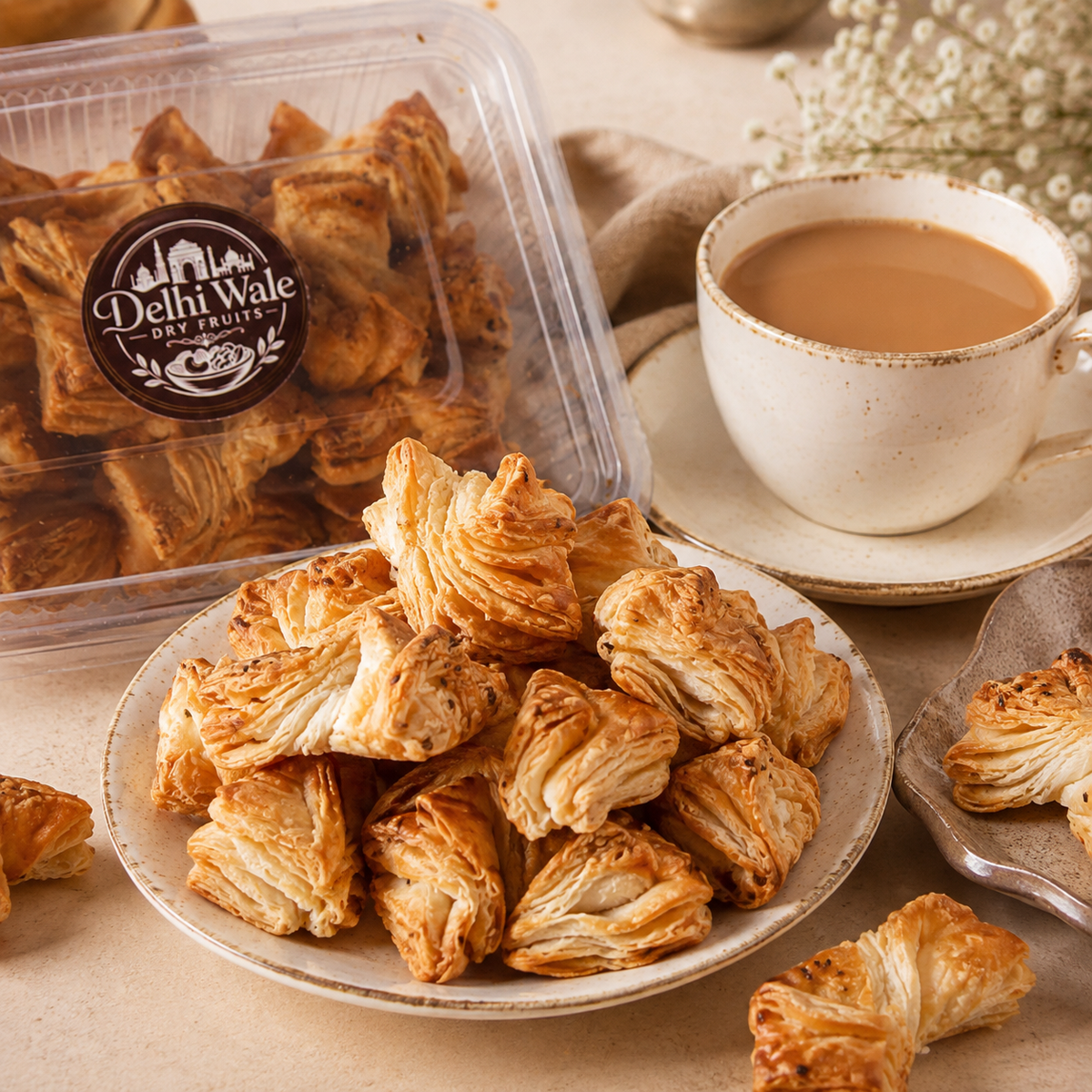 Delhi Wale Khari Puff Bites
