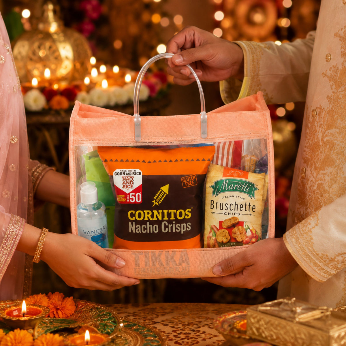 Delhi Wale Premium Snack & Refreshment Tote Hamper