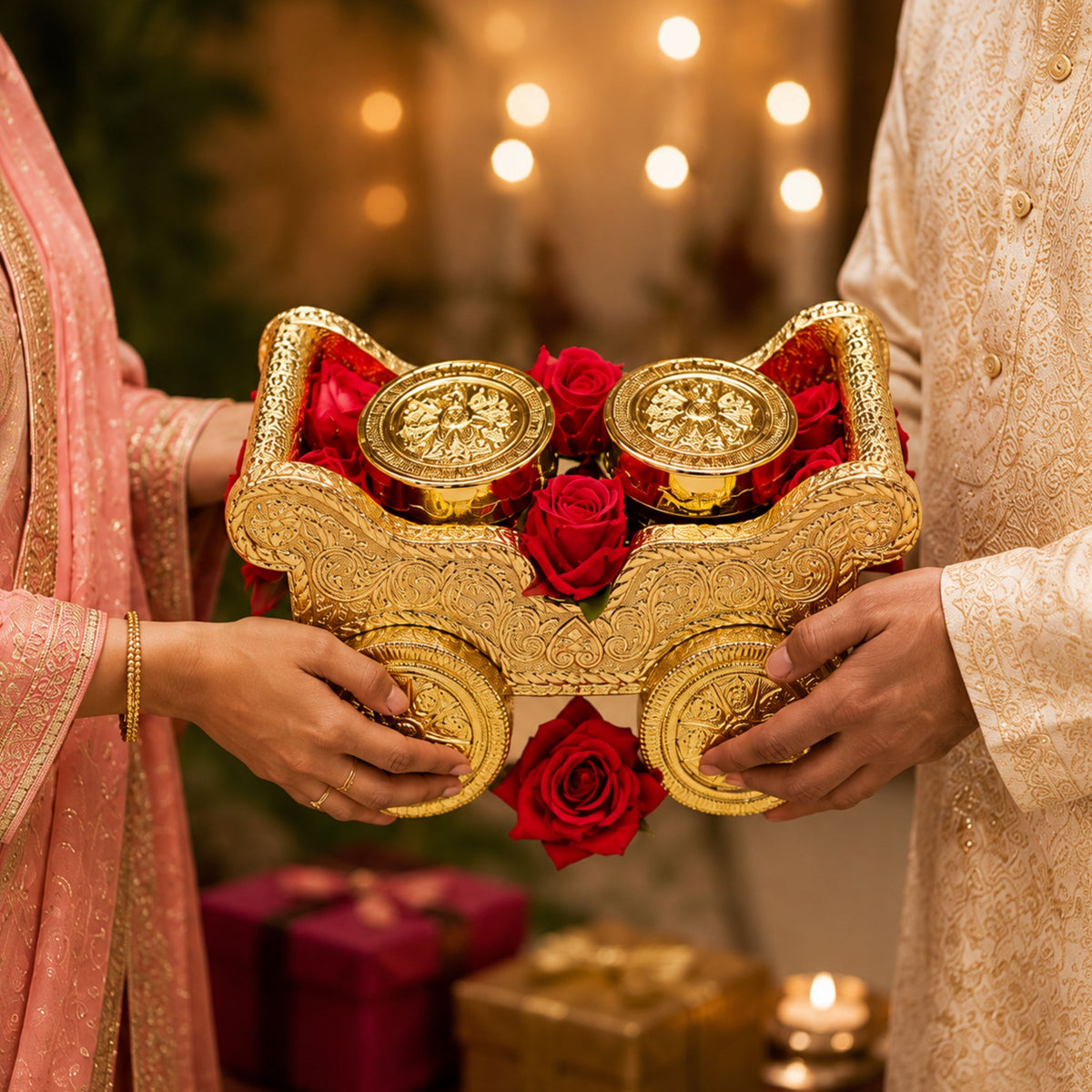Delhi Wale Royal Rose Dry Fruit Carriage