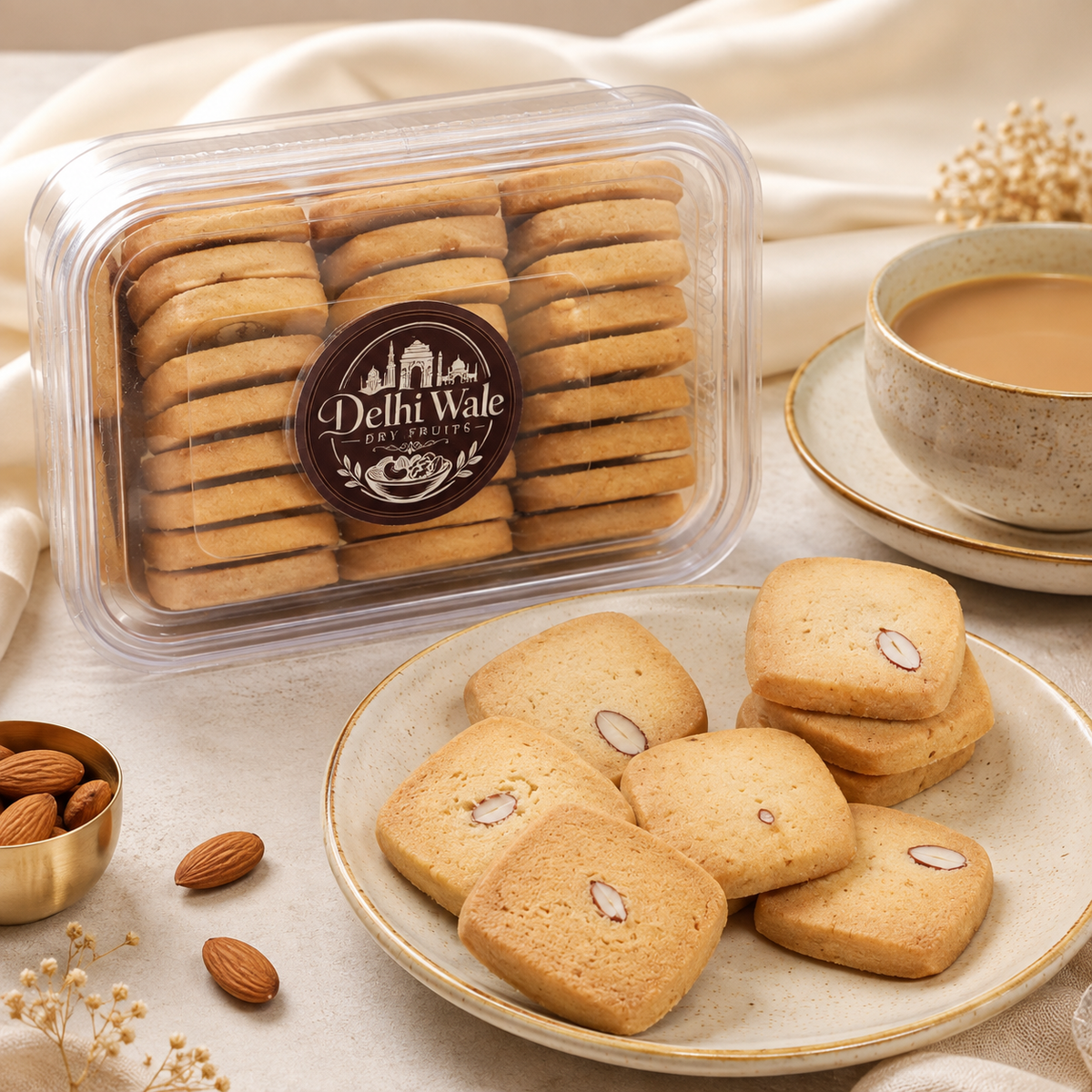 Delhi Wale Almond Cookies