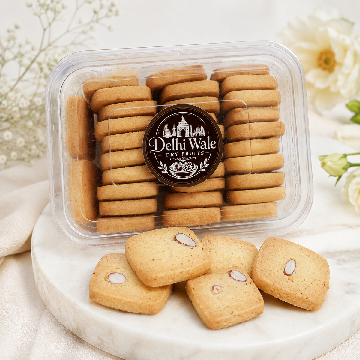 Delhi Wale Almond Cookies
