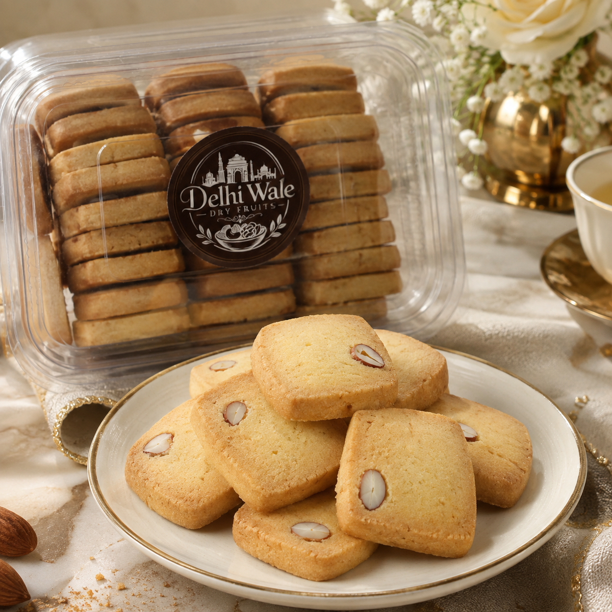 Delhi Wale Almond Cookies
