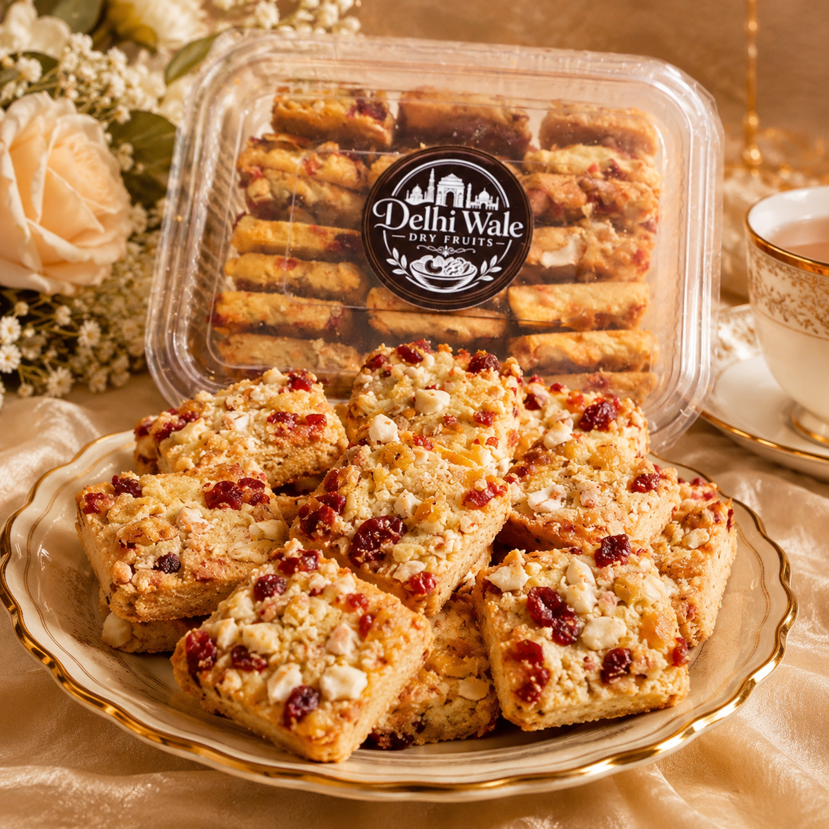 Delhi Wale Berry Nut Cookies