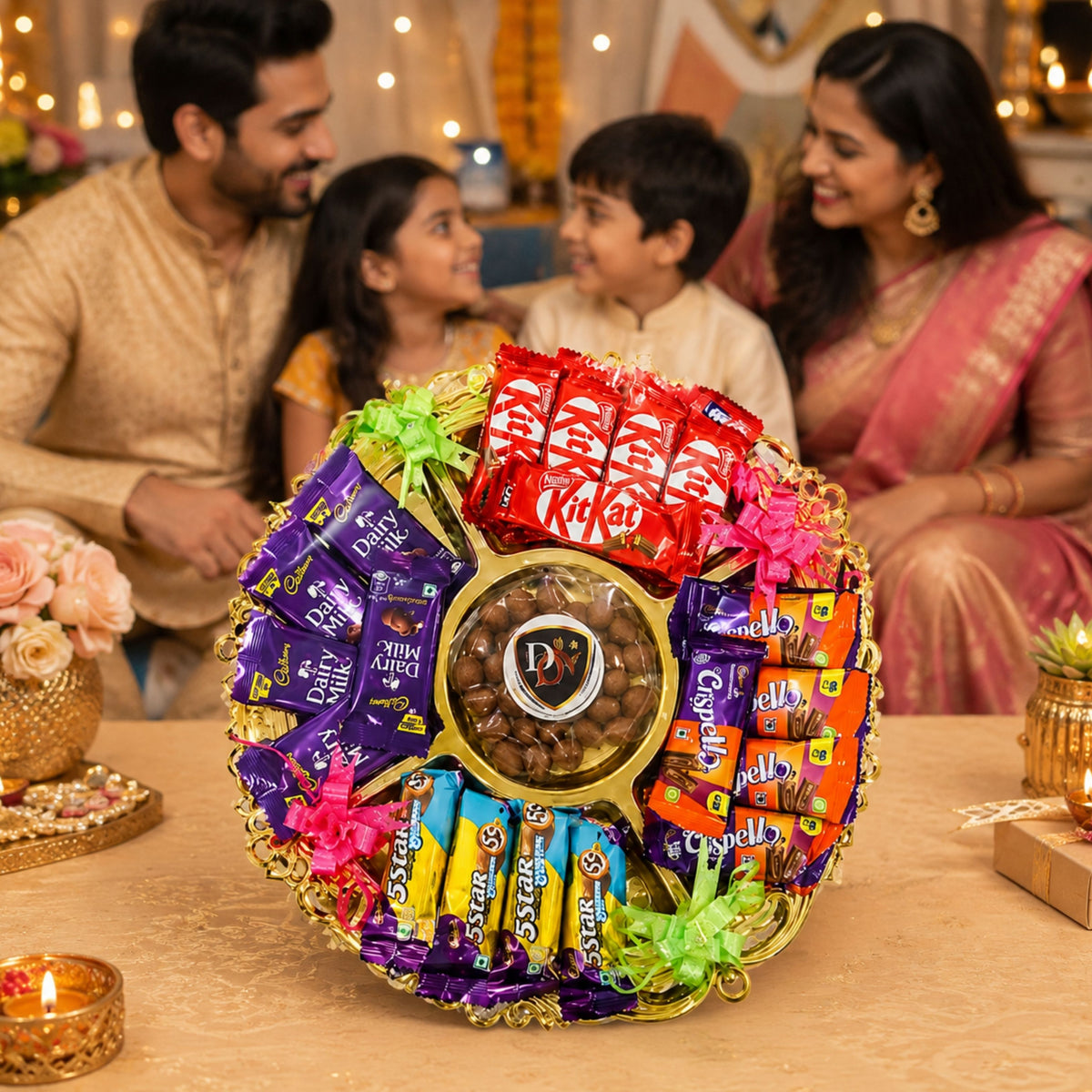 Delhi Wale Chocolate Celebration Platter