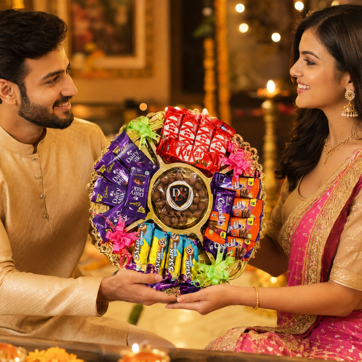 Delhi Wale Chocolate Celebration Platter
