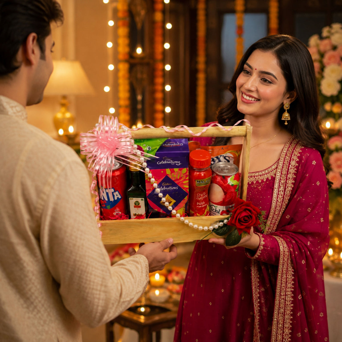 Delhi Wale Festive Gourmet & Celebration Gift Crate