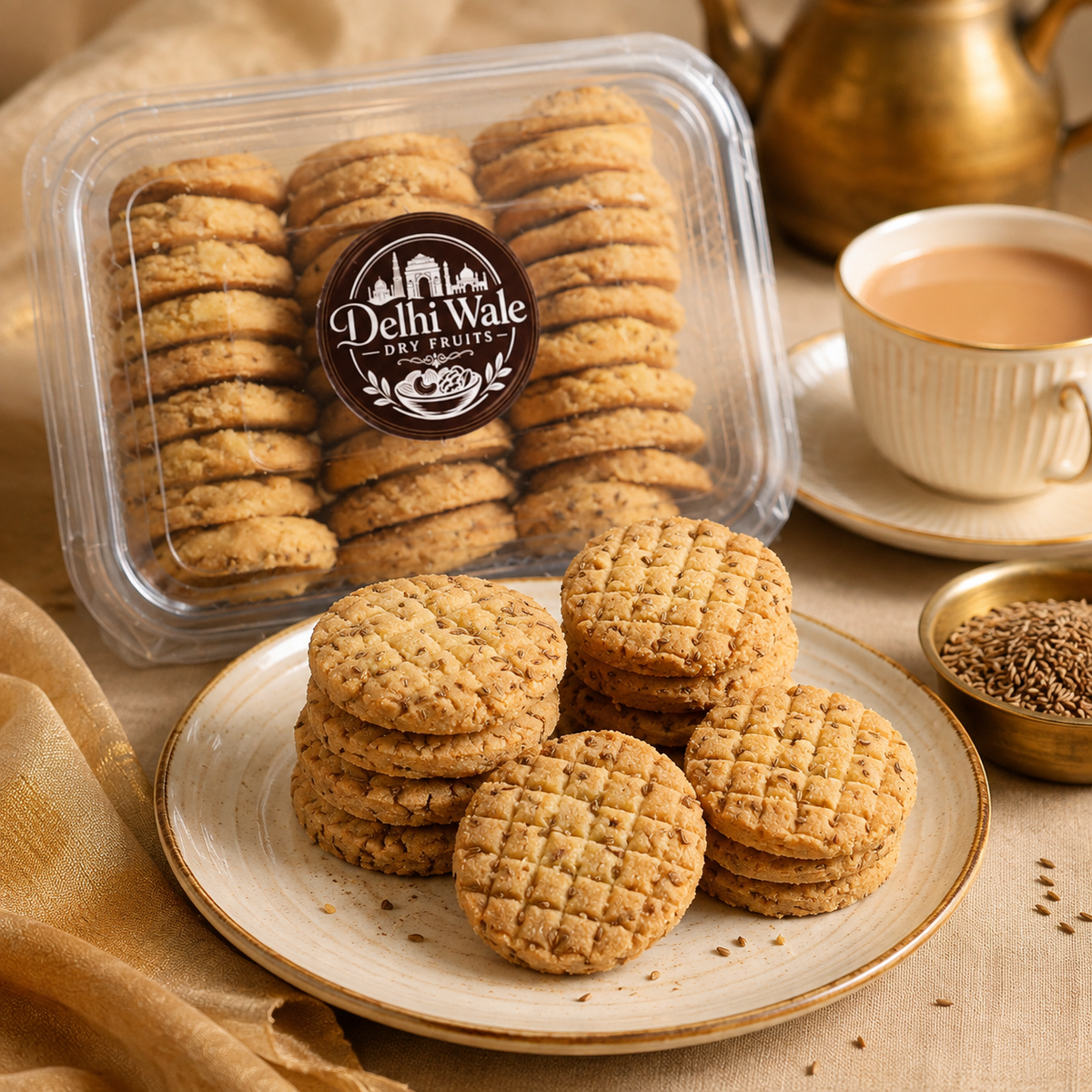 Delhi Wale Jeera Butter Cookies