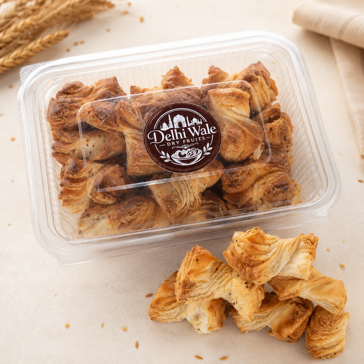 Delhi Wale Khari Puff Bites