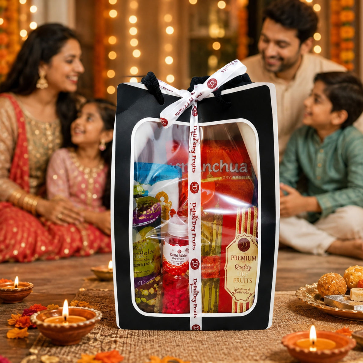 Delhi Wale Premium Dry Fruit Gift Bag