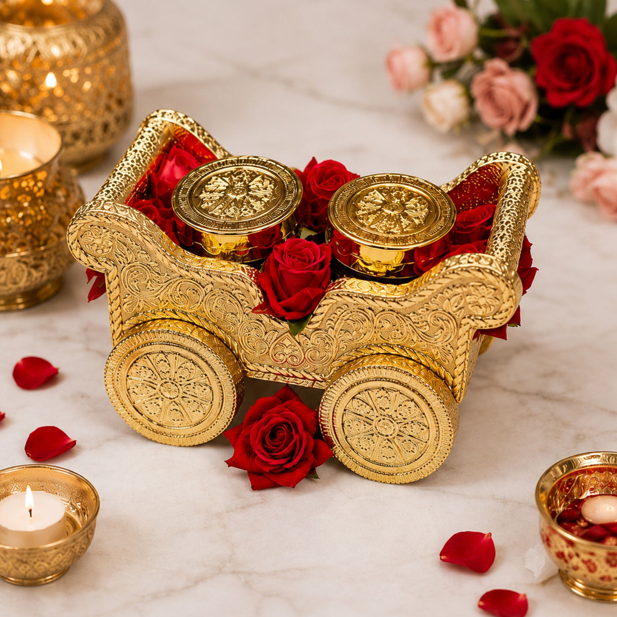 Delhi Wale Royal Rose Dry Fruit Carriage