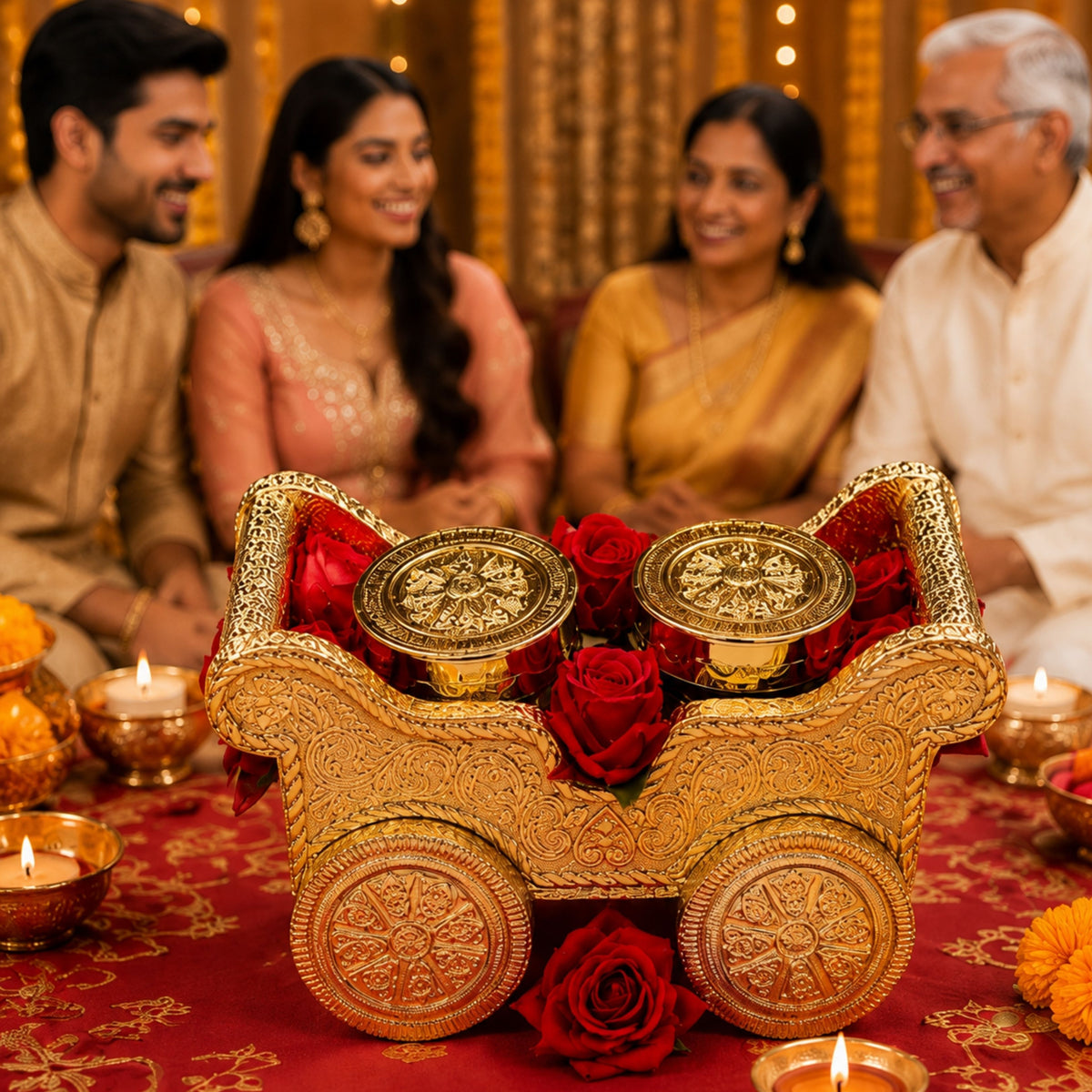 Delhi Wale Royal Rose Dry Fruit Carriage