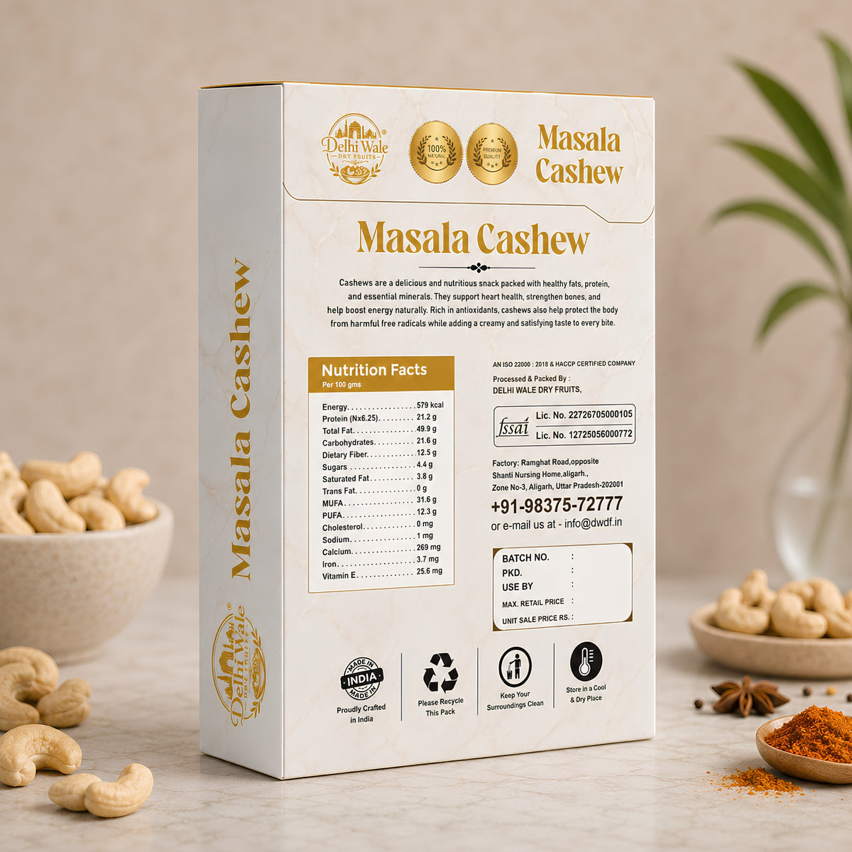 Masala Cashew