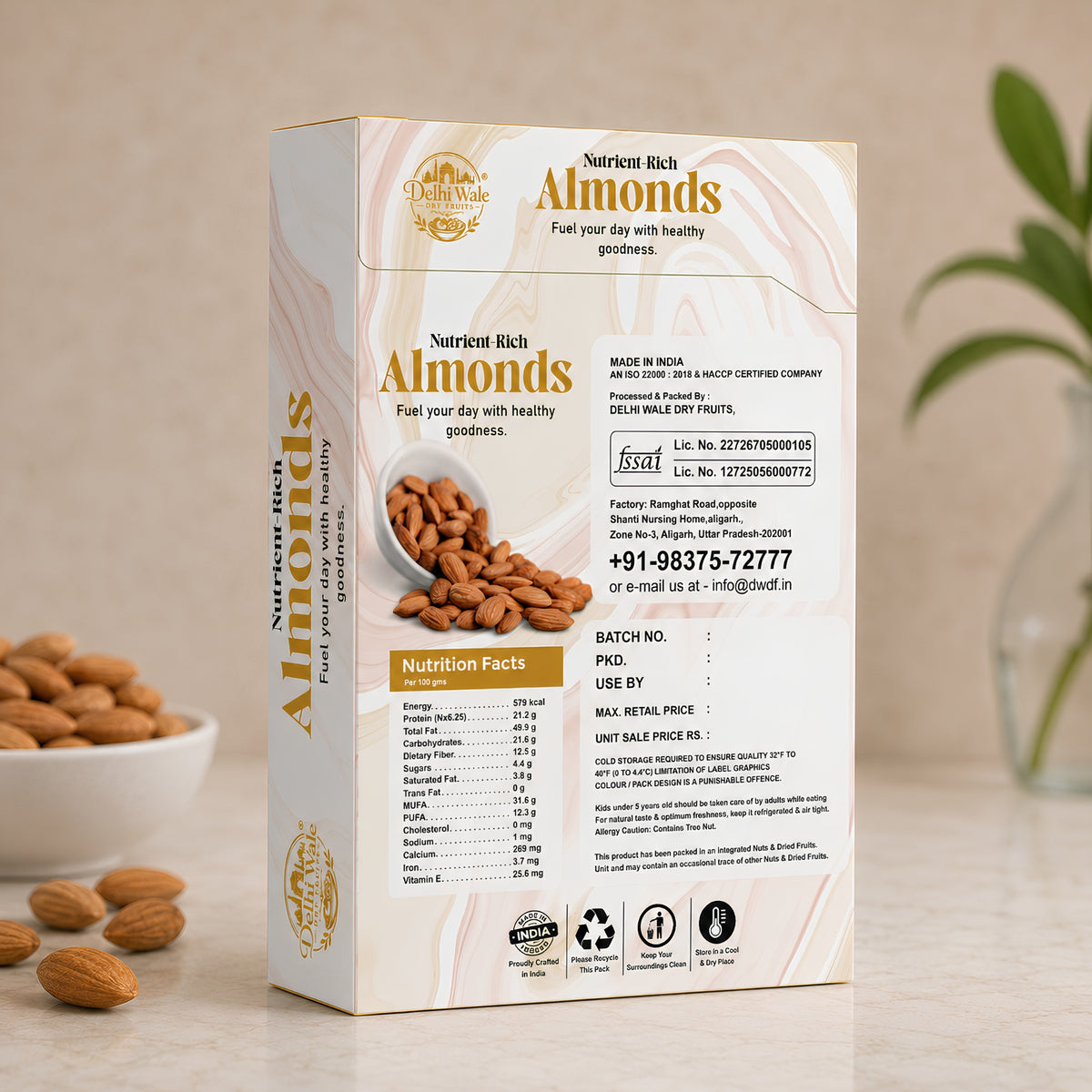 Nutrient Rich Almonds